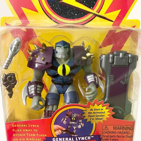 Vintage 1996 Playmates Flash Gordon Action Figures General Ming Lynch - Picture 16 of 16